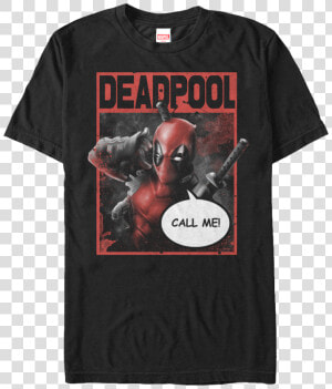 Call Me Deadpool T shirt   Cool Star Wars Graphic Tees  HD Png Download