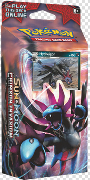 Crimson Invasion Theme Deck Hydreigon   Pokemon Crimson Invasion Decks  HD Png Download