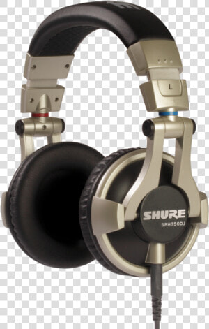 Shure Srh750dj  HD Png Download