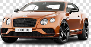 Orange Bentley Continental Gt Speed Car Png Image   2018 Bentley Continental Gt Msrp  Transparent Png