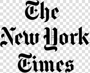 New York Times Tipografia  HD Png Download