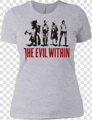 The Evil Within Women S Premium T shirt   Evil Within T Shirt  HD Png Download