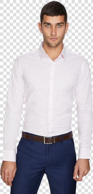 Elton Slim Dress Shirt   Long Sleeve And Shorts For Men  HD Png Download