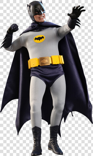 Hot Toys Batman Sixth Scale Figure   Adam West Batman Png  Transparent Png