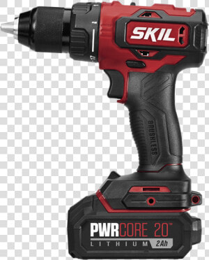 Pwrcore 20™ Brushless 20v 1 2   Skil Pwrcore  HD Png Download