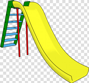 Playground Slide Clipart   Yellow Slide Clipart  HD Png Download