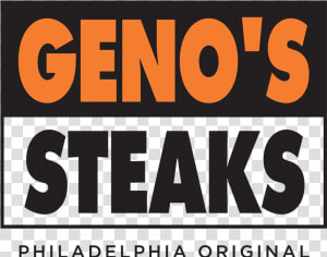 Genos Steaks Logo   Png Download  Transparent Png