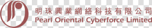 Pearl Oriental Logo Png Transparent   Carmine  Png Download