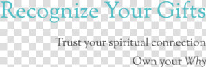 Recognize Your Gifts   Reading Recovery  HD Png Download