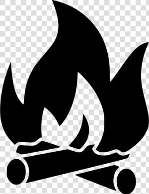 Campfire Camping Symbol Clip Art   Camp Fire Icon Png  Transparent Png