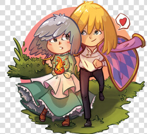 Howl And Sophie Png  Transparent Png