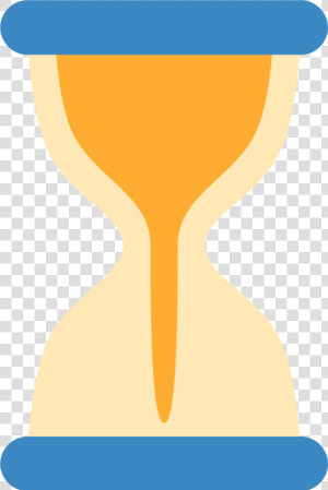 Hourglass With Flowing Sand   Sand Clock Png Icon  Transparent Png