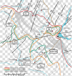 Map Battle Of Stalingrad el   Operation Uranus Stalingrad  HD Png Download