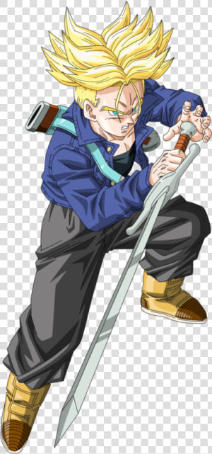 Dbz Future Trunks Ssj   Png Download   Dragon Ball Z Super Saiyan Trunks  Transparent Png