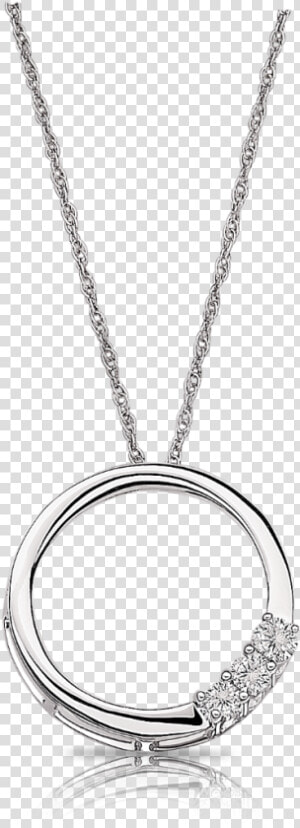 Today  Tomorrow  Forever Diamond Circle Pendant In   Locket  HD Png Download