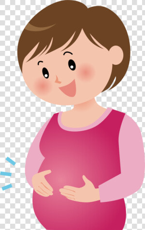 Emotion art love   Pregnant Mom Clipart  HD Png Download