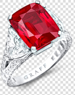 Burma Ruby Mens Ring  HD Png Download