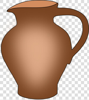 Simple Ceramic Pot Big   Ceramic Clipart  HD Png Download