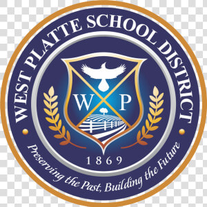 West Platte School District   Emblem  HD Png Download