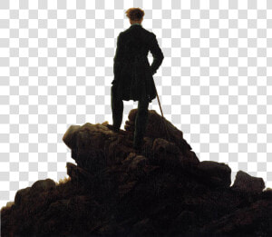 Caspar David Friedrich Wanderer Above The Sea  HD Png Download