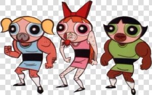  tumblr  chicassuperpoderosas   Powerpuff Girls Imposters  HD Png Download