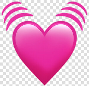 Beating Pink Heart Emoji  HD Png Download