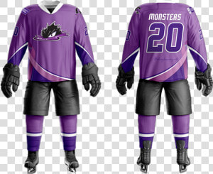 Clem Purplegame Jersey Back   Hockey Jersey  HD Png Download