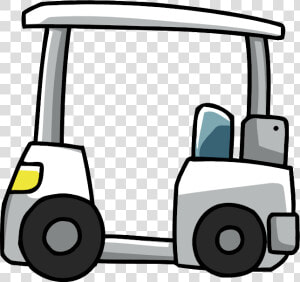 Golf Cart   Scribblenauts Golf Cart  HD Png Download