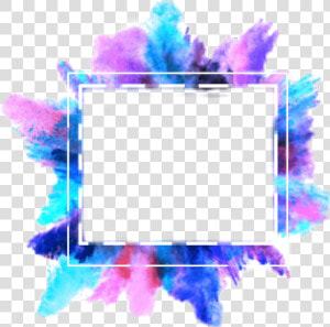  frame  picture  pictureframe  smoke  smokeeffect  colorful   Color Splash Explosion Png  Transparent Png