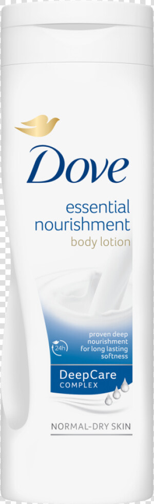 Dove Essential Nourishment Body Lotion 400ml   Dove Body Lotion For Dry Skin  HD Png Download