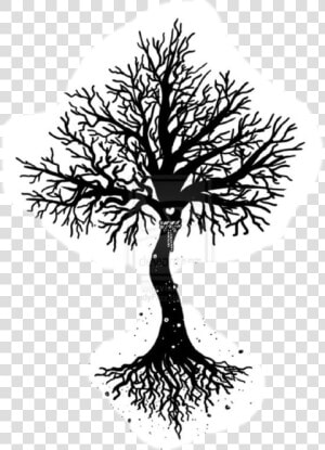 Sleeve Tattoo Tree Of Life   Tree Of Life Tattoo Stencil  HD Png Download