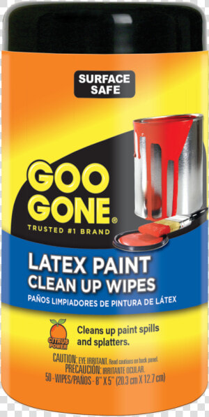 Goo Gone Paint Remover Wipes   Goo Gone Paint Remover  HD Png Download