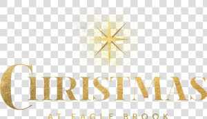 Christmas At Eagle Brook Church   Gold  HD Png Download