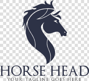 Horse Head Vector Logo Design   Horse Head Vector  HD Png Download