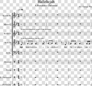 Pentatonix Pentatonix  Neckties  Knots  Musicians    Pentatonix Hallelujah Sheet Music  HD Png Download