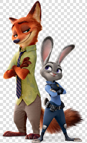 A Heartwarming And Hilarious Family Movie   Judy Hopps Y Nick Wilde  HD Png Download