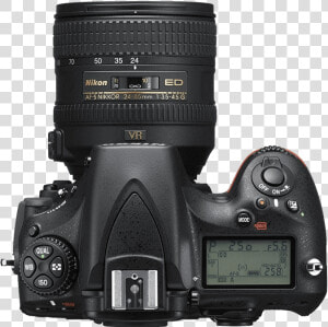 Nikon D810 Slr Camera Top View Transparent Png Image   Canon 7d 15 85  Png Download