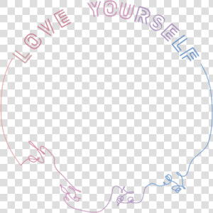 Loveyourself Bts Tear Loveyourselftear Freetoedit   Circle  HD Png Download