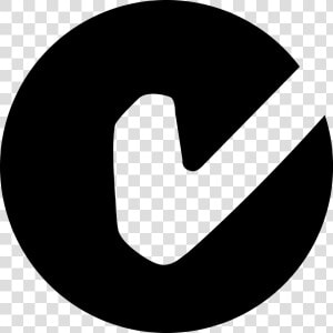 C Tick Logo Black And White   C Tick Logo Png  Transparent Png