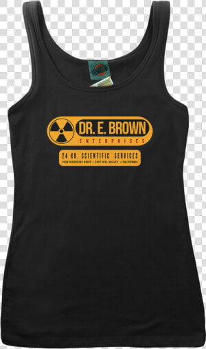 Back To The Future Inspired Doc Brown T shirt   Png   Active Tank  Transparent Png