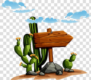 Saguaro Cactus Flowers  Sonoran Desert  Tucson  Arizona   Cactus In The Desert Cartoon  HD Png Download