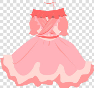 Dress Pink Princess Transprent Png Free Download Clipart   Princess Cartoon Dress Png  Transparent Png