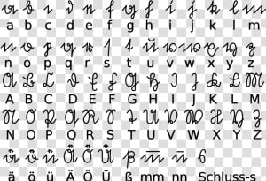 Sütterlin Schrift  HD Png Download