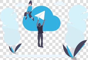 Plataforma De Atención Al Cliente Para Telegram   Cloud Computing  HD Png Download