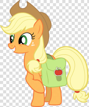 Applejack With Saddlebag My Little Pony Png   My Little Pony Applejack  Transparent Png