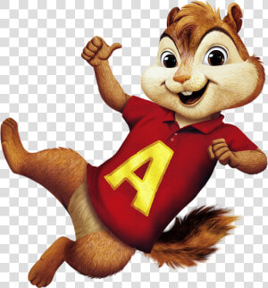 Vector Squirrel Chipmunk   Alvin And The Chipmunks Sticker  HD Png Download