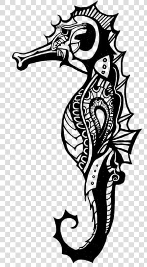 Png Seahorse Designs   Seahorse Totem  Transparent Png