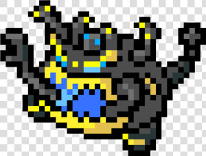 Pixel Art Pokemon Guzzlord  HD Png Download