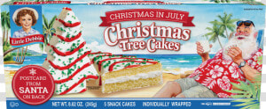 Christmas In July Little Debbie Cakes  HD Png Download