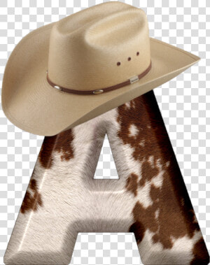 Alfabeto Decorativo Cowboy Png  Transparent Png